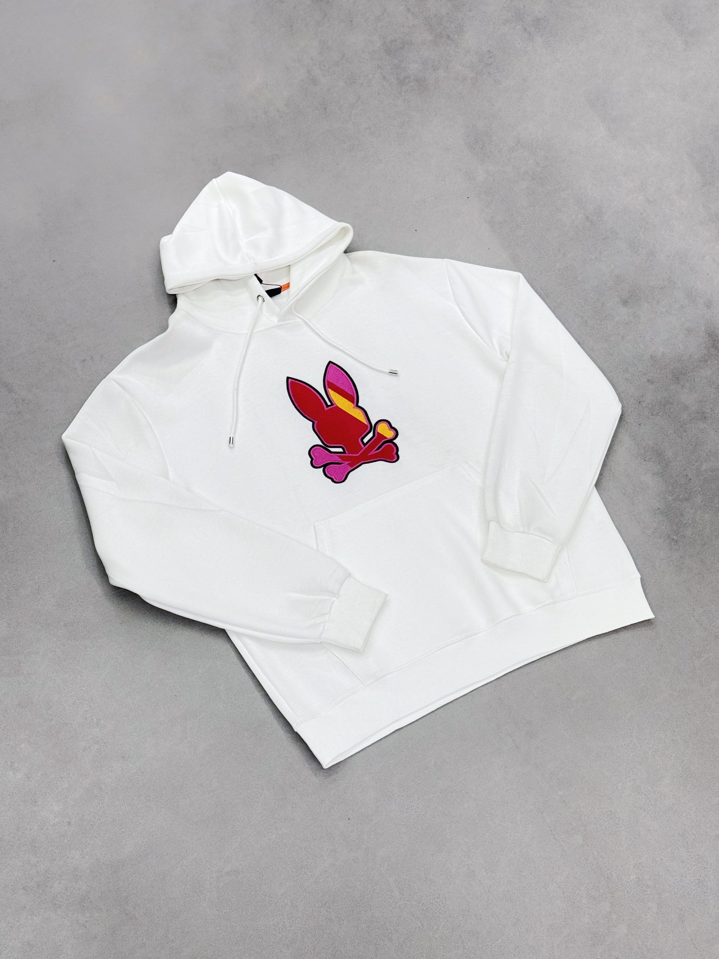 PSYCHO BUNNY BLANCO LOGO COLOR