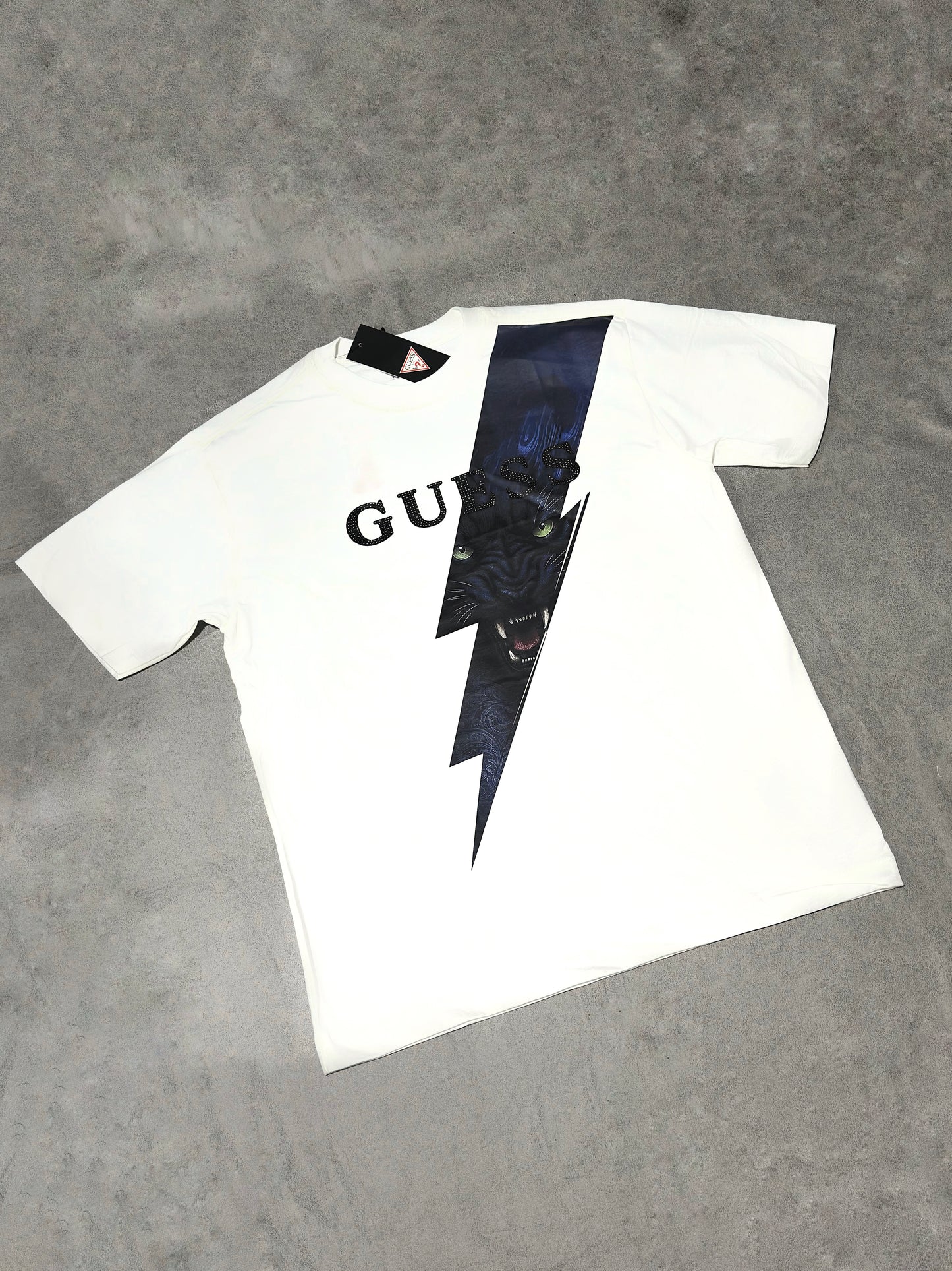 GUESS PANTERA RAYO BLANCA