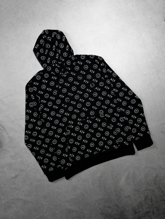 AX NEGRO MONOGRAMA EMOJI