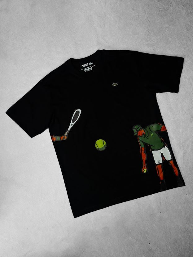 LACOSTE TENISTA NEGRA