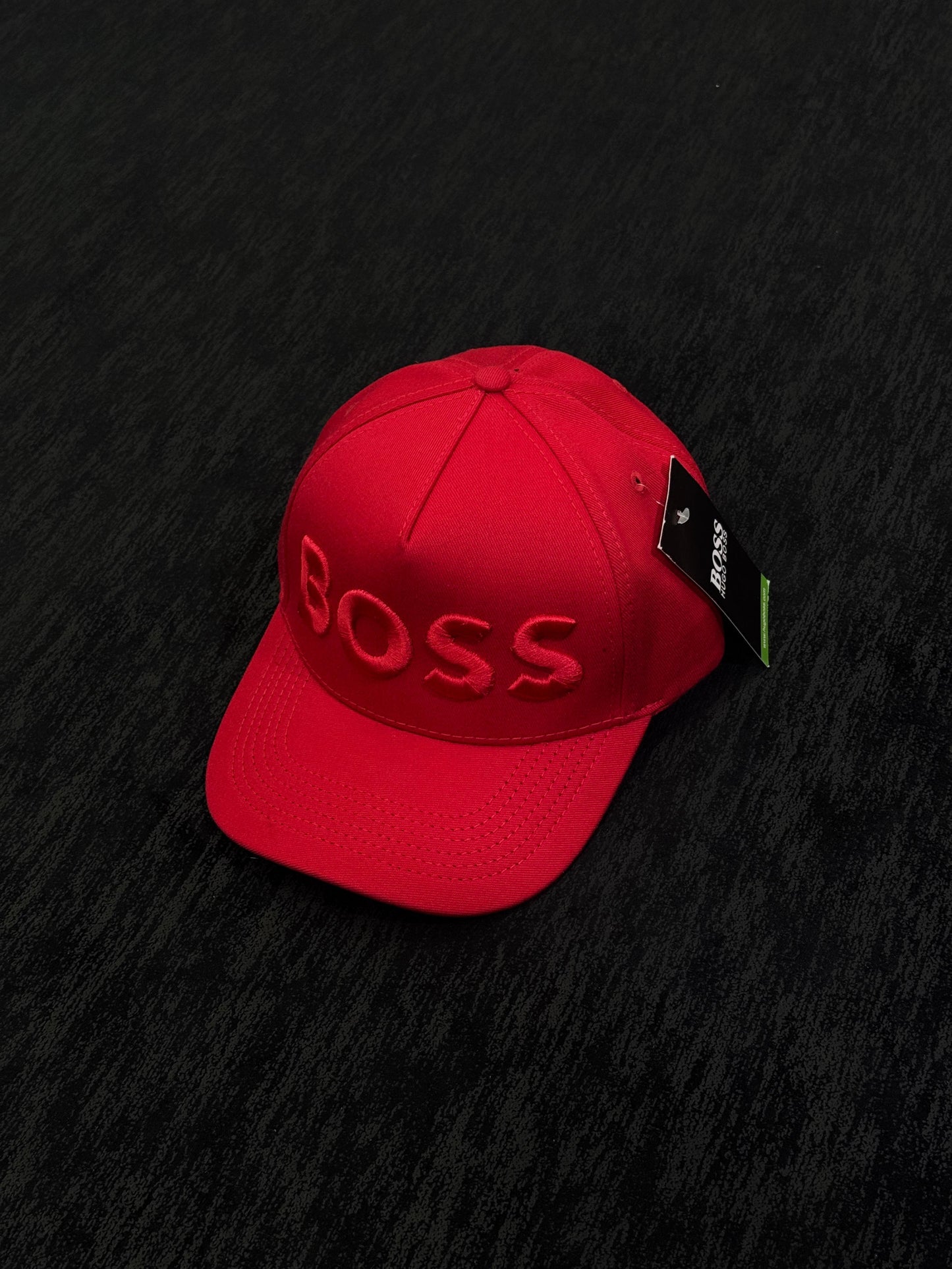 BOSS ROJA LETRA ROJA CLASICA
