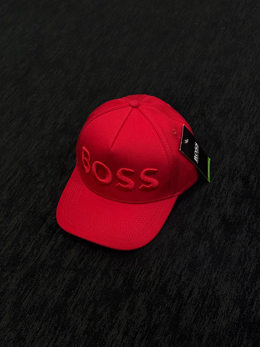 BOSS ROJA LETRA ROJA CLASICA