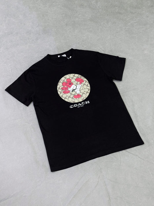 COACH CIRCULO MICKY MOUSE NEGRA
