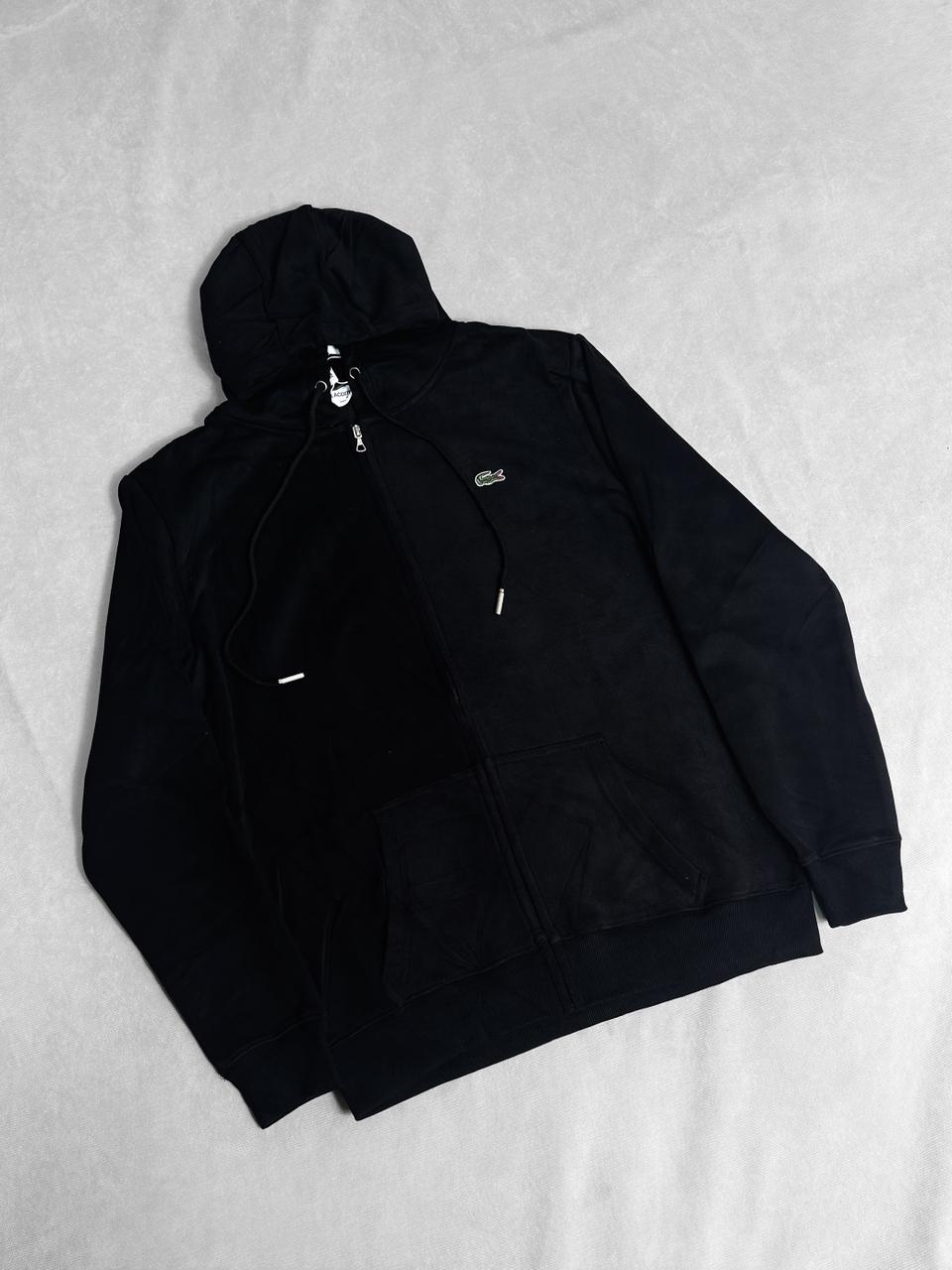 LACOSTE NEGRO CIERRE CLASICO