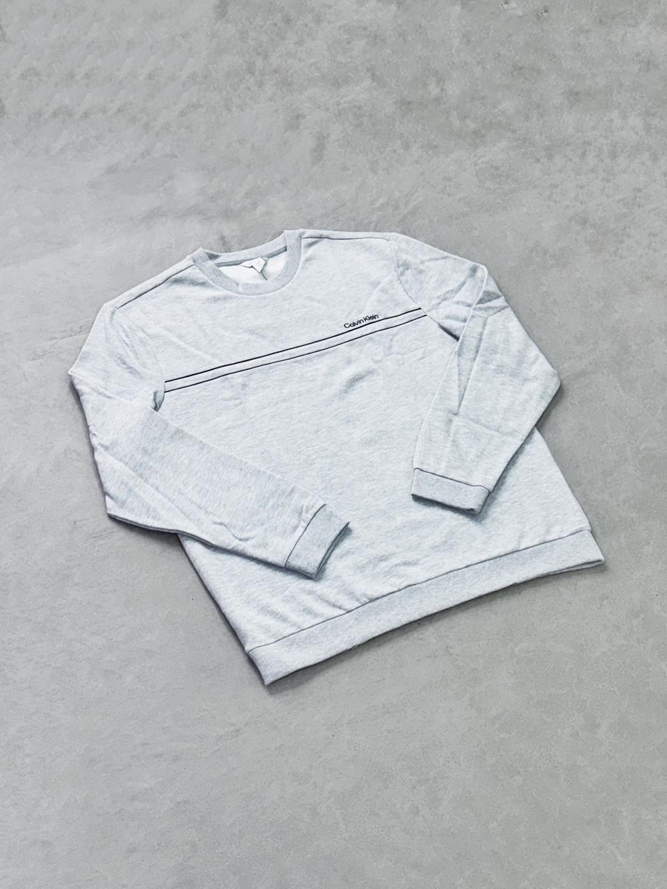 CK CAMIBUSO GRIS LINEA HORIZONTAL