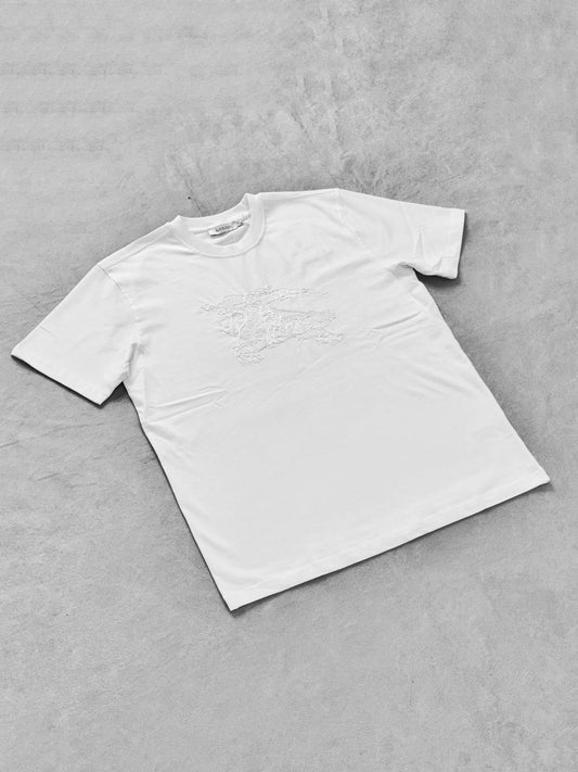 BURBERRY BLANCA LOGO BORDADO